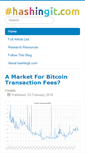 Mobile Screenshot of hashingit.com